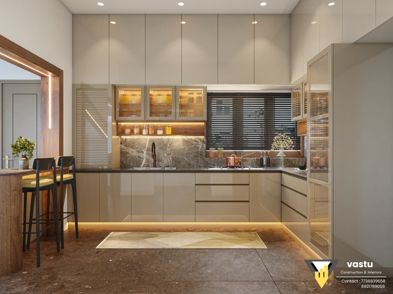 Custom Modular Kitchen Design, Kuthuparamba Kerala