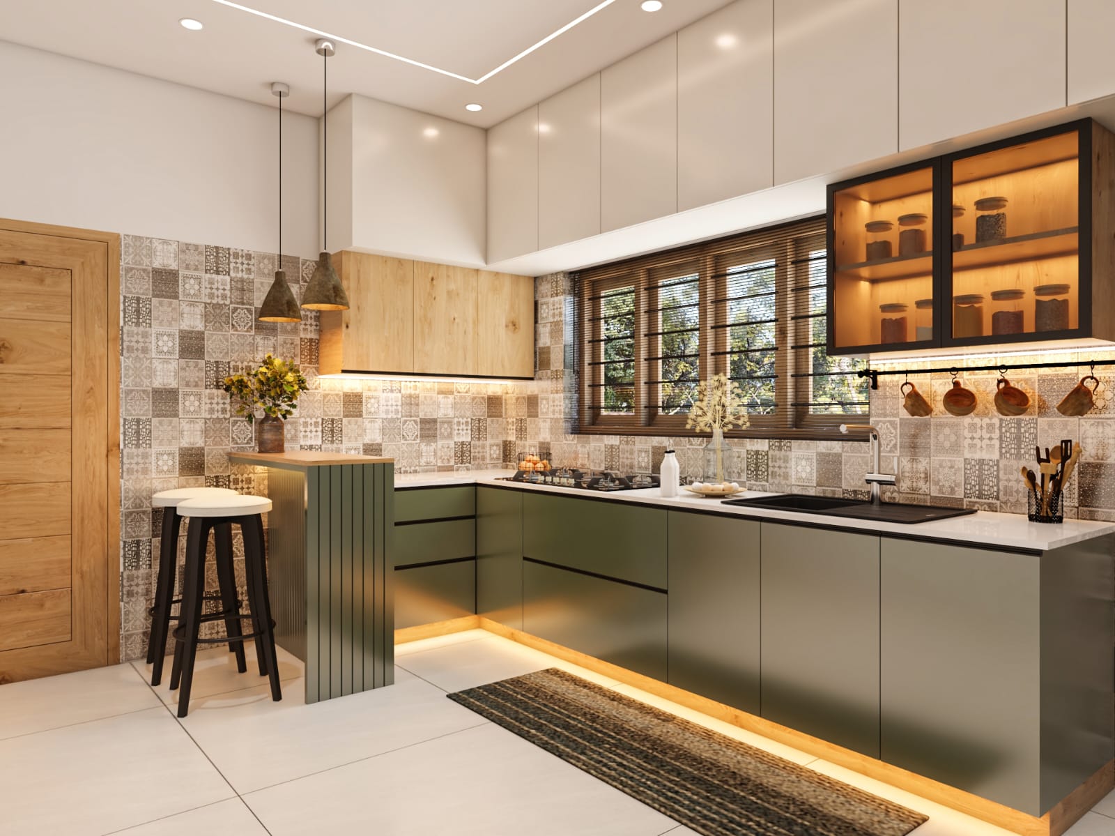 Modular Kitchen Interior Design Kannur Kerala